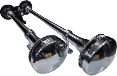 Didonk - ÇİFTLİ HAVALI KAPAKLI KORNA (KROM)