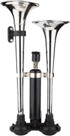 Didonk - BÜYÜK İKİLİ HAVALI YANKILI KORNA (KROM)