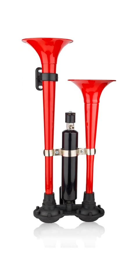 Didonk - BÜYÜK İKİLİ HAVALI YANKILI KORNA (KIRMIZI)