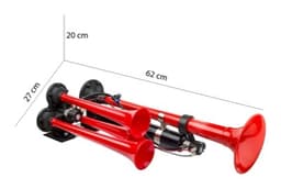 YANKILI DADAN KORNA 4 BORULU (KIRMIZI) - 3