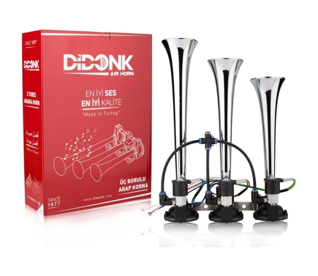 Didonk - ÜÇLÜ ARAP KORNA İTALYAN TİP SAYDIRMALI MELODİLİ (KROM)