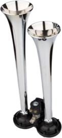 Didonk - DUAL FLAT SOUND AIR HORN (CHROME)