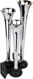 Didonk - TRIPLE FLAT SOUND AIR HORN (CHROME)