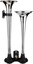 Didonk - LARGE TYPE DUAL AIR HORN (CHROME)
