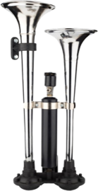 Didonk - LARGE DUAL AIR ECHO HORN (CHROME)