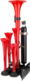 Didonk - ECHO DADAN HORN 5 PIPES (RED)