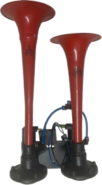 Didonk - DUAL DALI DALI GREEK TYPE HORN (RED)